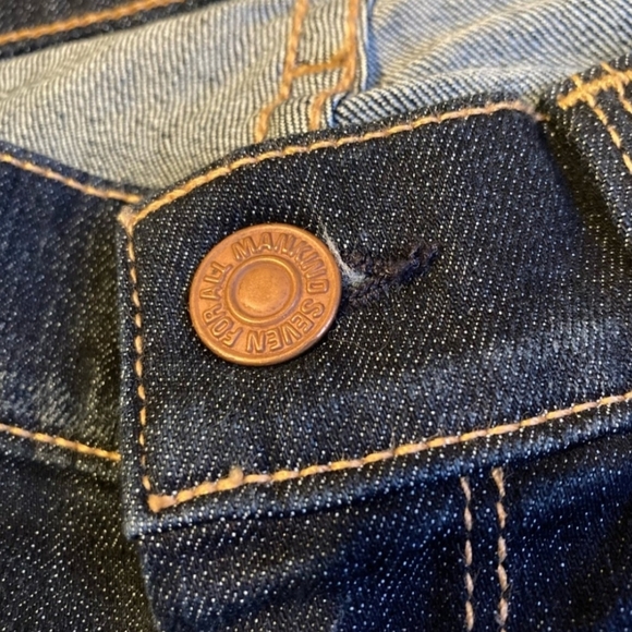 7 For All Mankind Mid Rise Bootcut Jeans - Picture 3 of 4